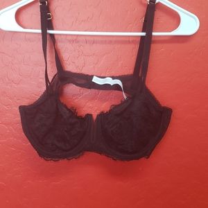 Black lace bra size 38 B